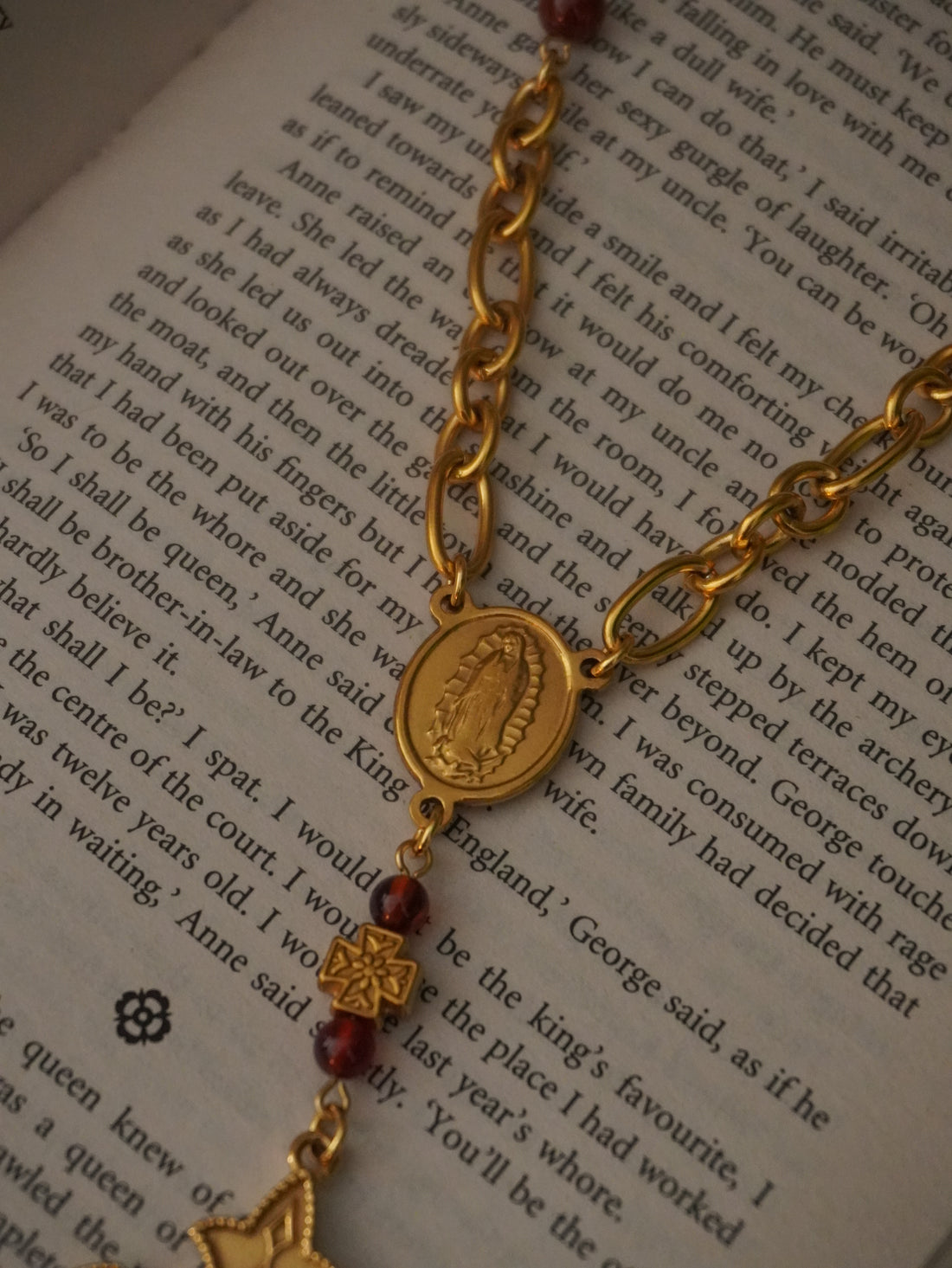 Collier « The rosary » 📿 • Doré