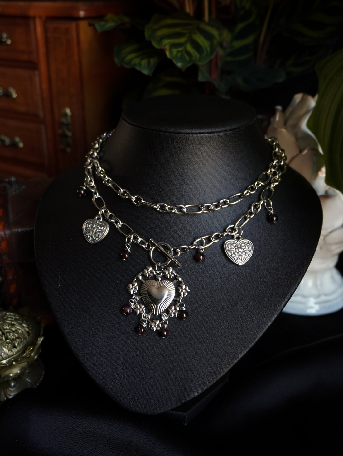 Collier « Triple heart »