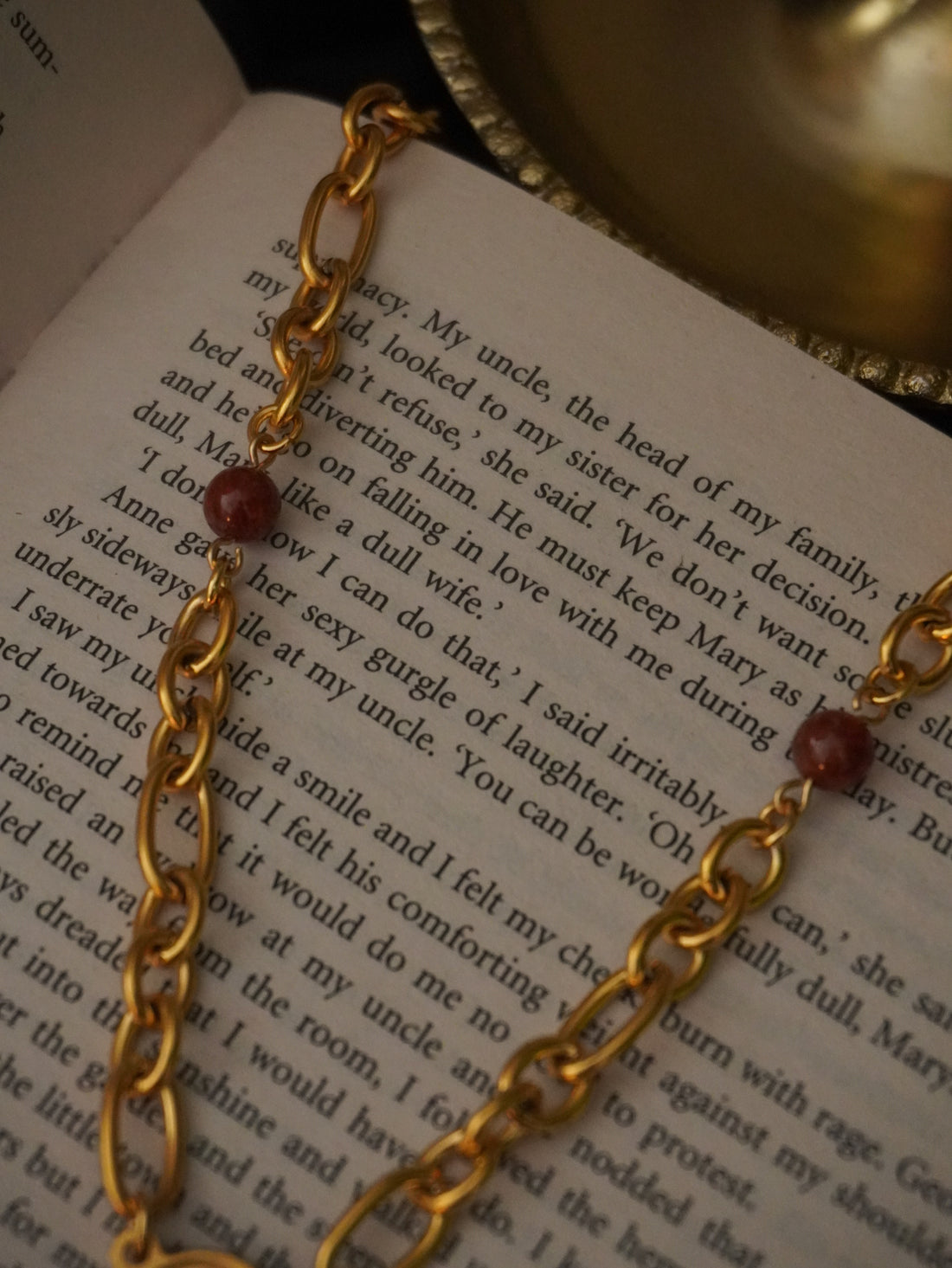 Collier « The rosary » 📿 • Doré