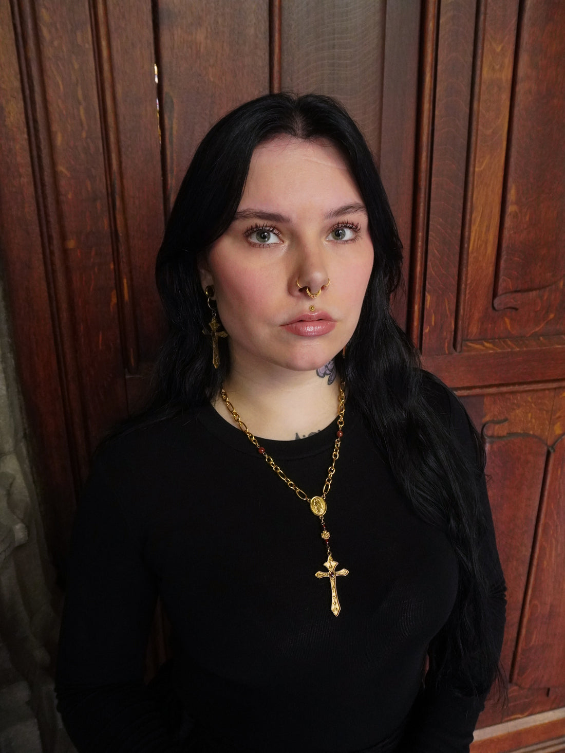 Collier « The rosary » 📿 • Doré
