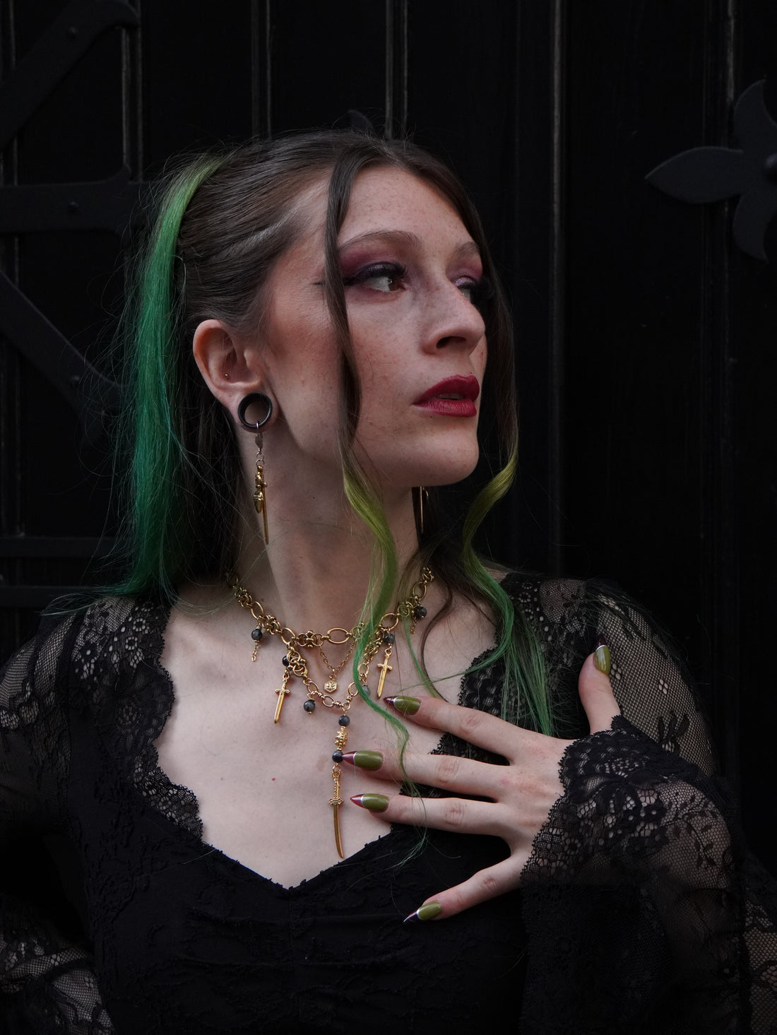 Collier « Night Blade  » 🌑⚔️